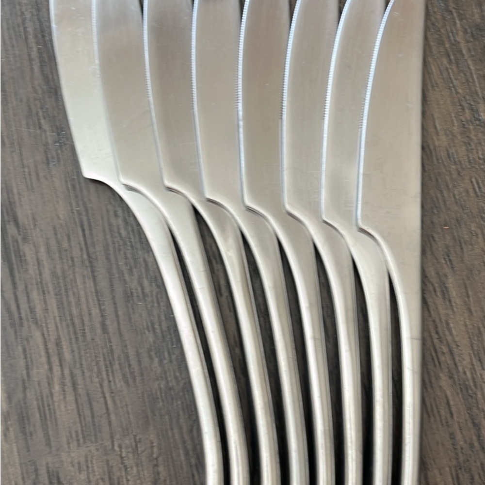 Set of Silver Knives